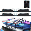 Hang 11 Surfboard Roof Rack - Soft Padded Design with No-Scratch Buckles | Fits Most Vehicles, Carries Up to 6 Boards