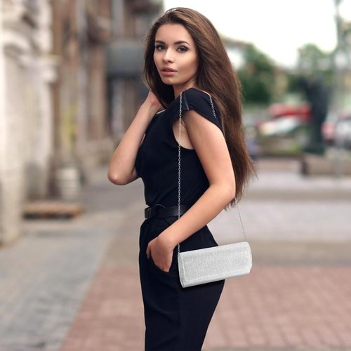 LovyoCoCo Evening Clutch Bag - Sparkling Handbag for Women | Perfect for Parties & Weddings