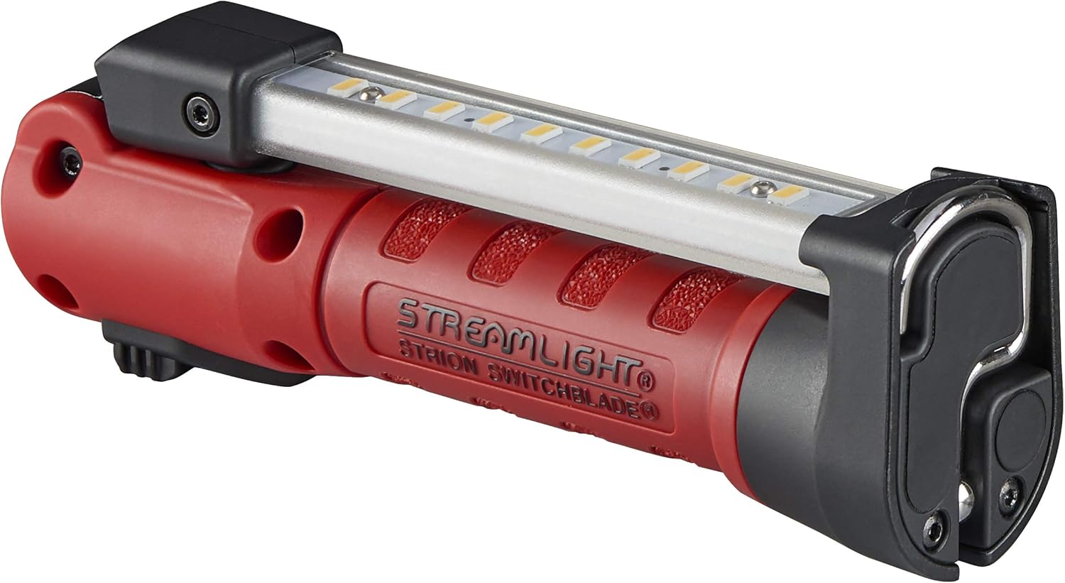 Streamlight 74850 Strion Switchblade LED Work Light - 500 Lumens, Rechargeable, Compact, Red