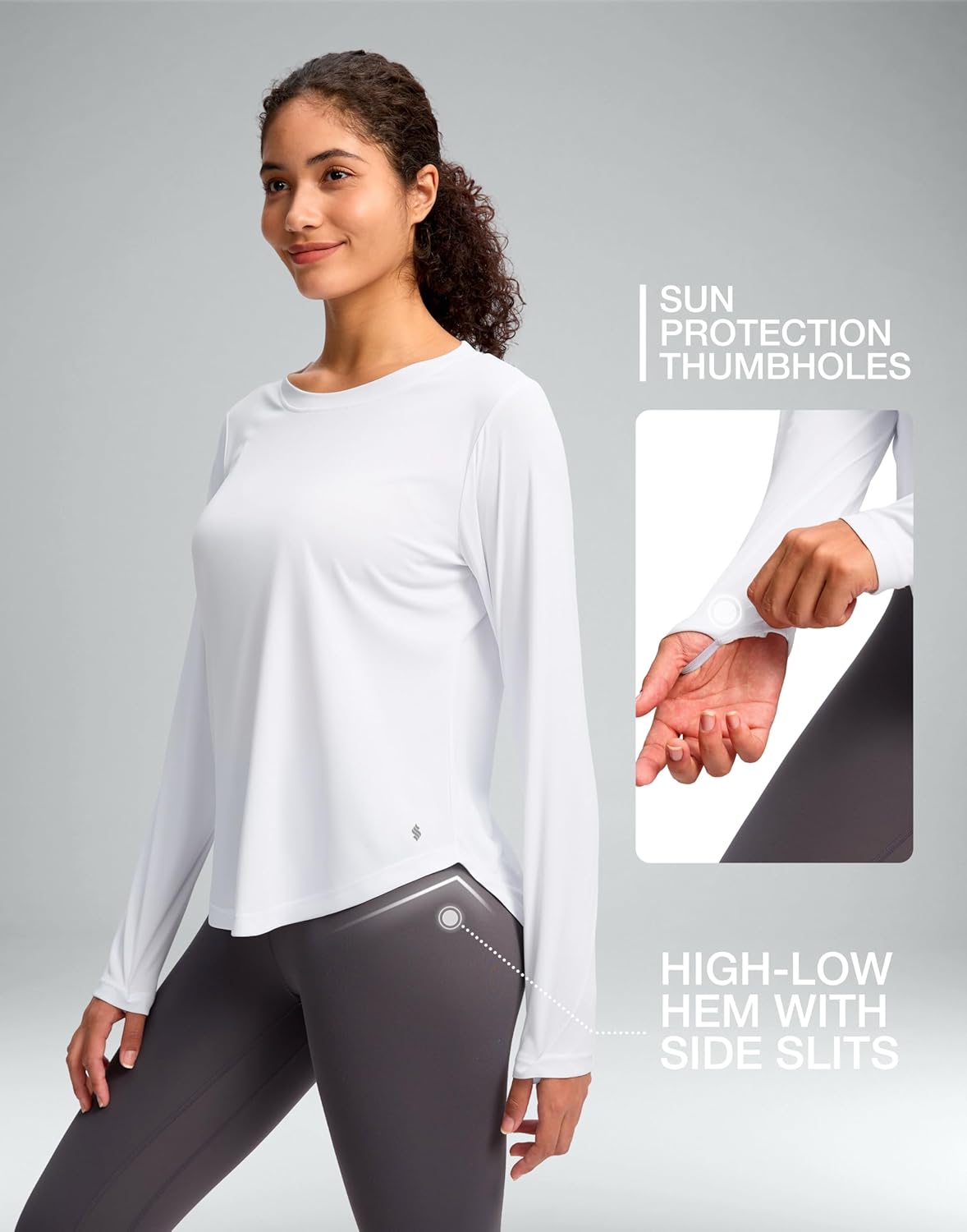 Soothfeel Women's Sun Shirt - UPF 50+ Long Sleeve UV Protection | Lightweight Quick-Dry Hiking Top