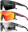 Skiennix Polarized Sports Sunglasses - UV400 Protection for Men & Women | Ideal for Cycling & Running