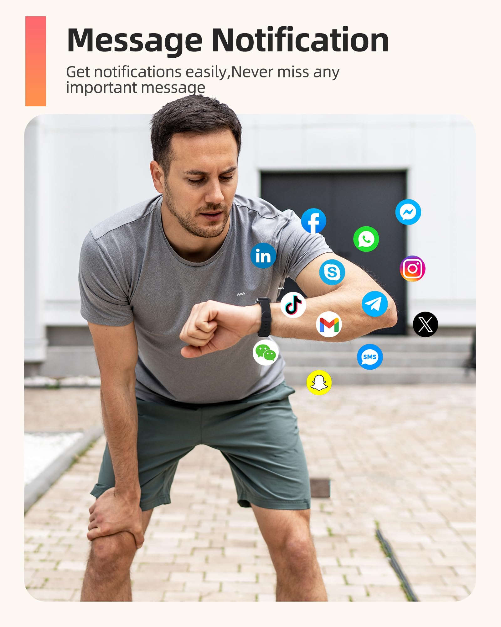 Parsonver 5ATM Waterproof Fitness Tracker, Swimming Smart Watch with Step Counter, Stopwatch, Pedometer, 24/7 Heart Rate/Blood Oxygen/Sleep Monitor, 110+ Sport Modes Fitness watch for Women Men, Black