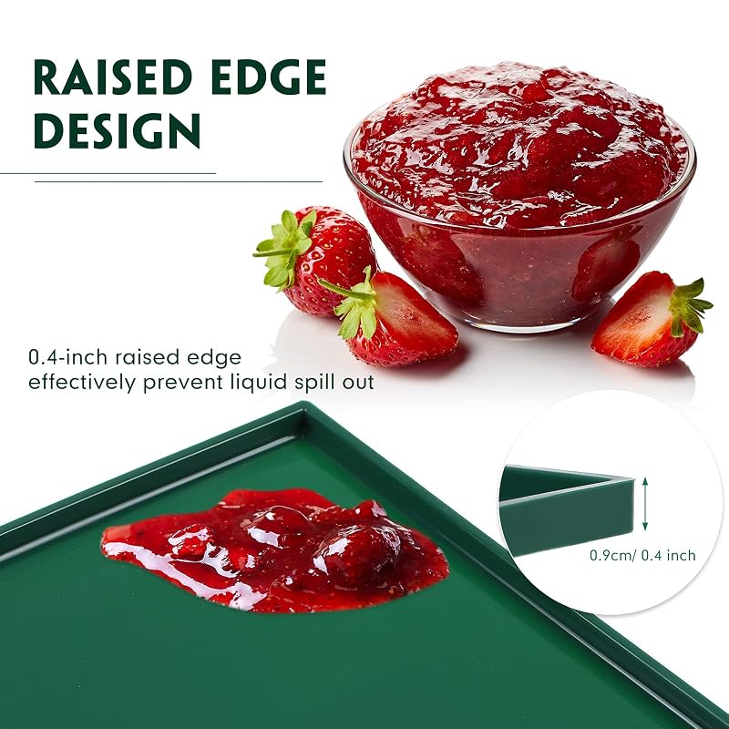 Green 8 Pcs Silicone Dehydrator Sheets & 10 Pcs Mesh Mats - Non-Stick, Reusable for Fruit Leather, Jelly & Snacks (Variation: Green)