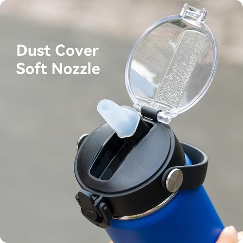 Hydro Flask Auto Flip Straw Lid - Replacement Lid with Soft Spout for 12-64 oz Bottles