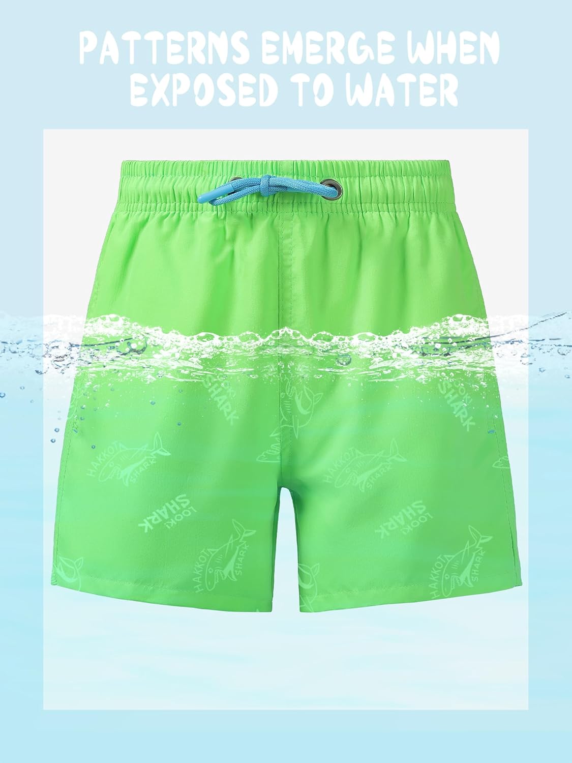 Skiennix Boys' Swim Trunks - Fun Beach Board Shorts for Ages 5-14 | Comfortable & Stylish