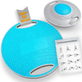 Upgraded Wobble Balance Board - Non-Slip Core Trainer for Physical Therapy & Gym | 16.3” Stability Board