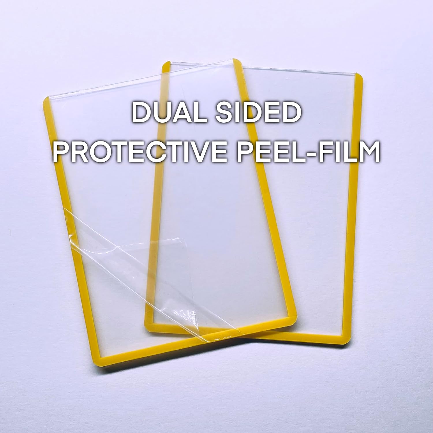 Premium TopLoaders for Trading Cards - Dual-Sided Protective Peel-Film | Holds Cards Up to 20pts - 35pts | 25 Pack