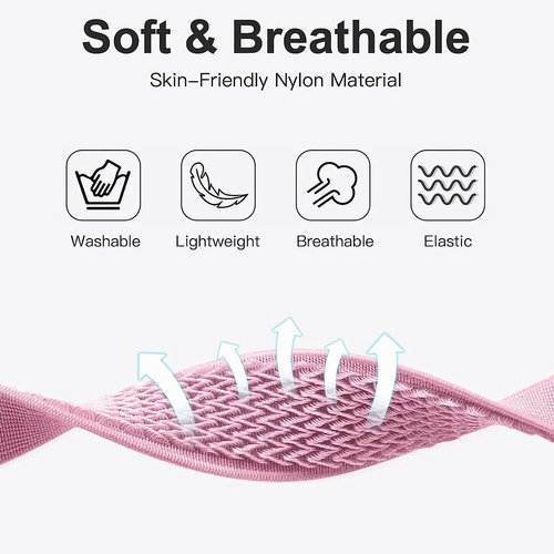 5-Pack Elastic Nylon Bands Compatible with Fitbit Inspire 3/Inspire 2/Inspire HR/Inspire, Breathable Adjustable Replacement Stretchy Nylon Loop Wristband Sport Strap for Women Men, 504