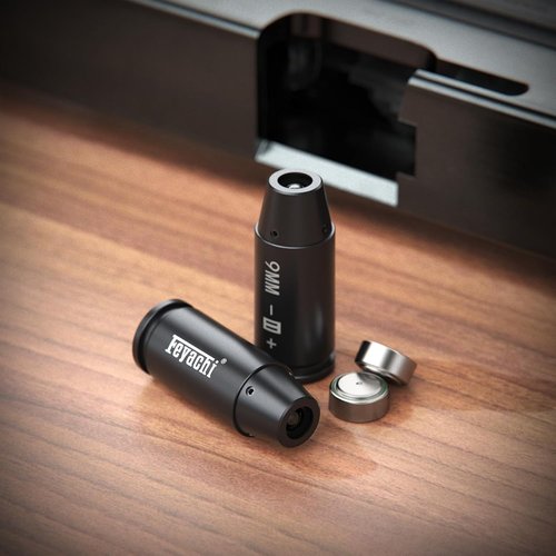Feyachi Bore Sight Red Laser 9mm/223 5.56mm - Accurate Zeroing Tool with 3 Battery Sets