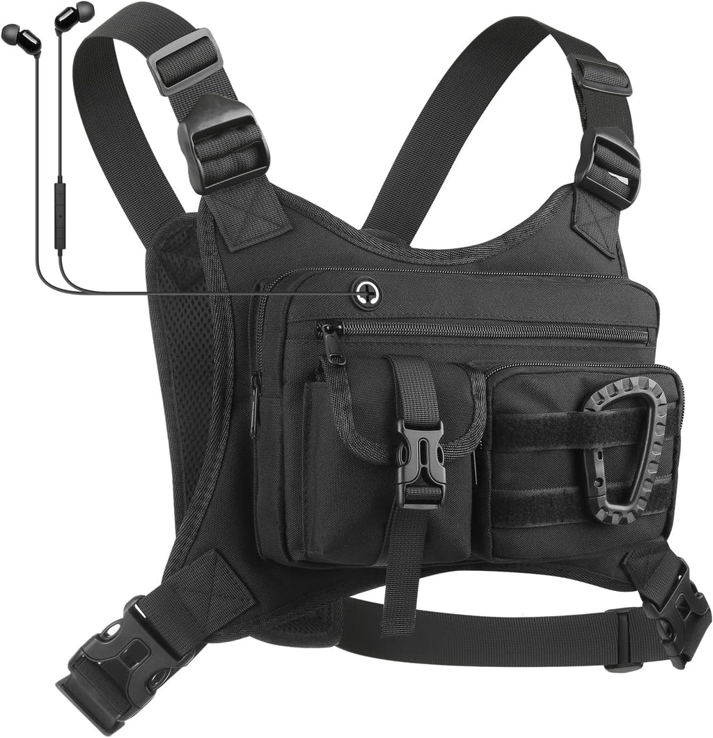 Skiennix Chest Bag - Lightweight Utility Running Pack with Phone Holder for Sports | Unisex Design