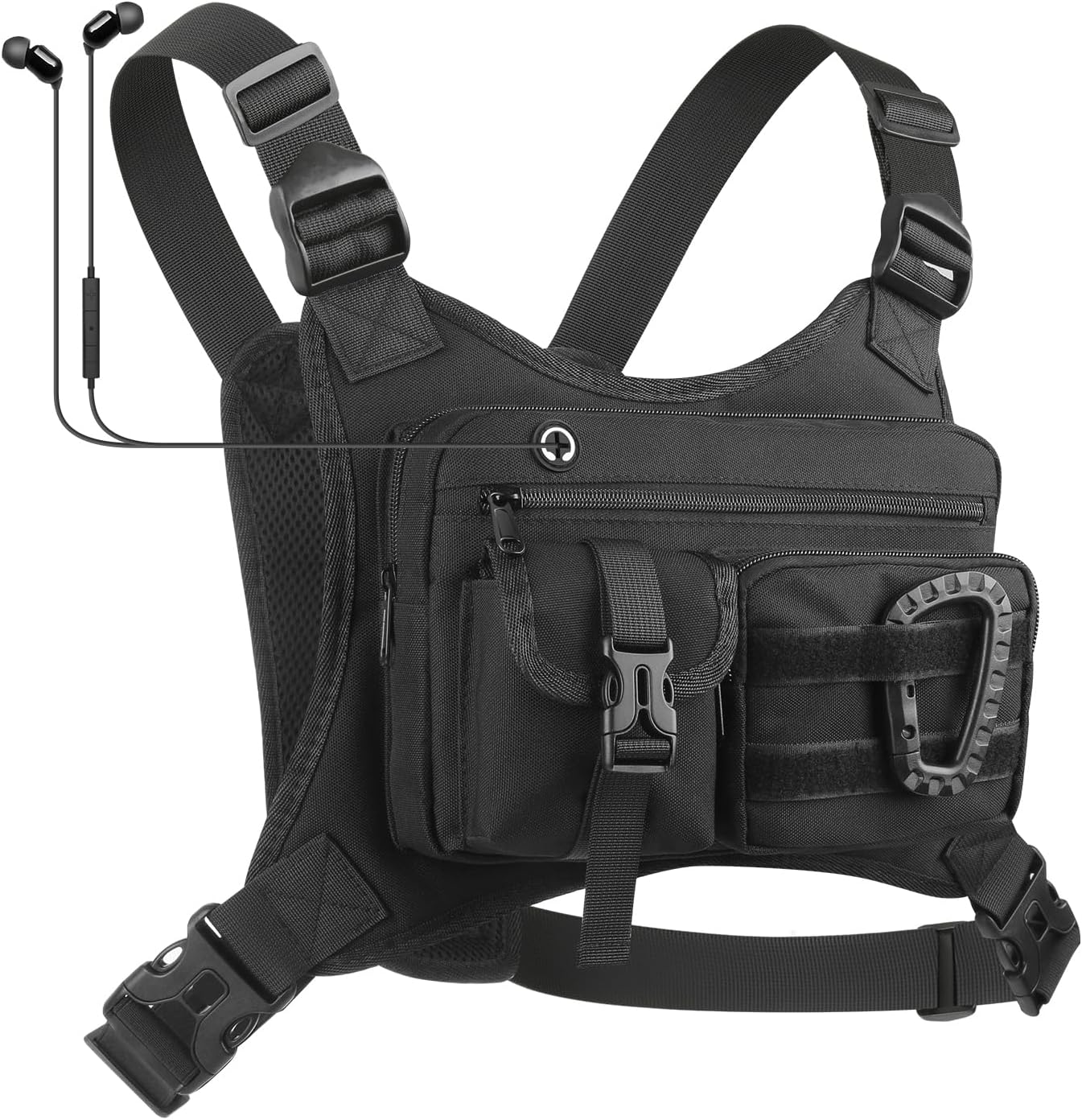 Skiennix Chest Bag - Lightweight Utility Running Pack with Phone Holder for Sports | Unisex Design