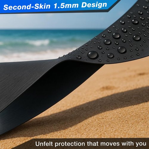 Nvorliy AquaSkin Pro Ankle Brace, Quick-Dry & Chlorine-Resistant Ankle Sleeve for Swimming, Surfing, Diving, Paddle Boarding & Aquatic Recovery–Ultra-Thin Support for Men & Women (Right, M)