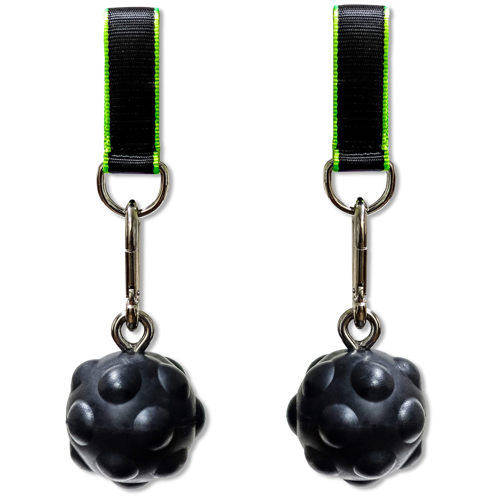 Trademark Innovations Pull Up Power Grip Balls Climbing Board Bouldering Hangboard Grip Trainers