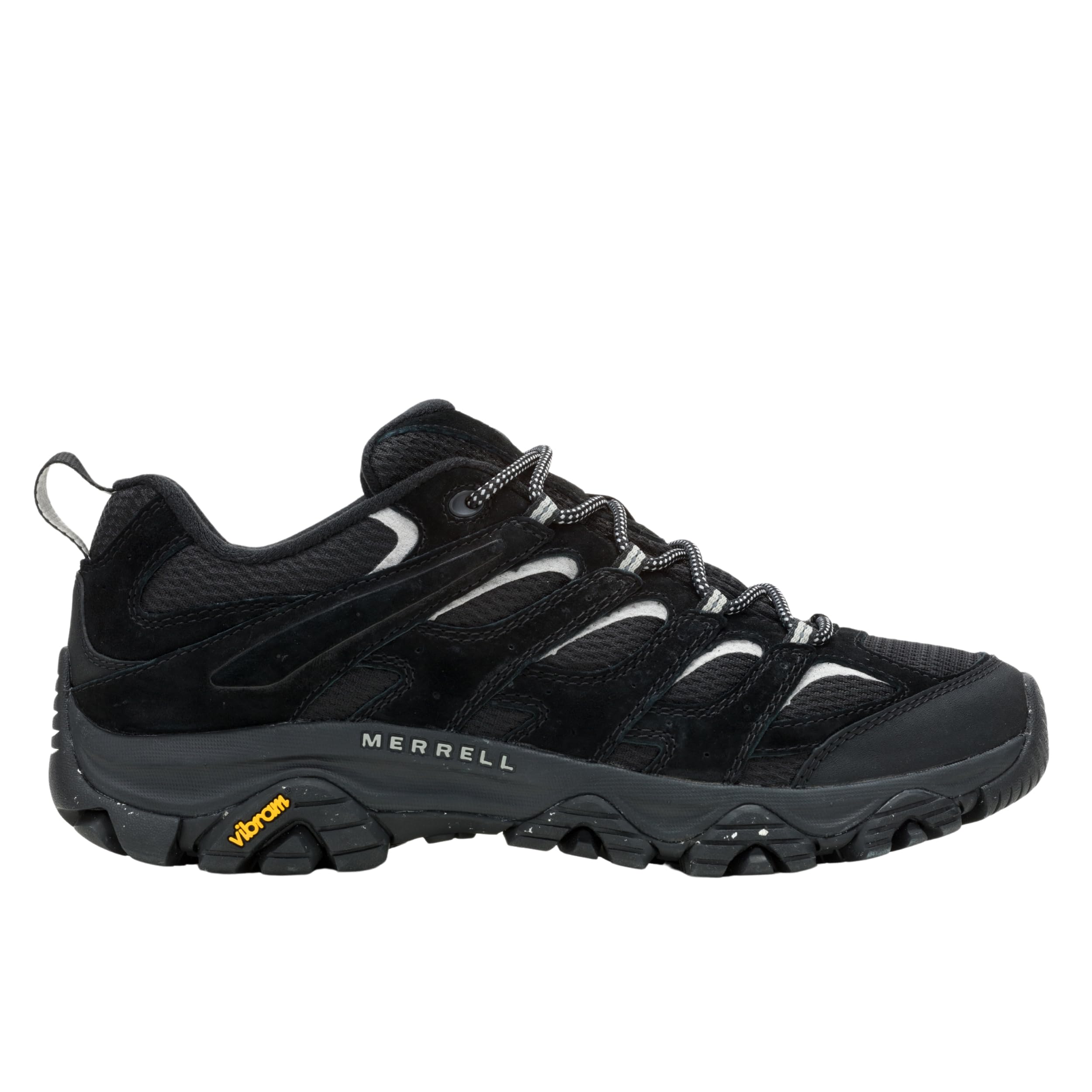 Merrell Men's Moab 3 Hiking Shoe, Black/Paloma, 14