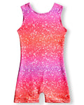 YDMZX Girls Gymnastics Leotard with Built-in Shorts – Sparkly, Durable No-See-Through Fabric, 4-Way Stretch