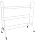 Ball Cart Wide Base (12 Balls), Color-White