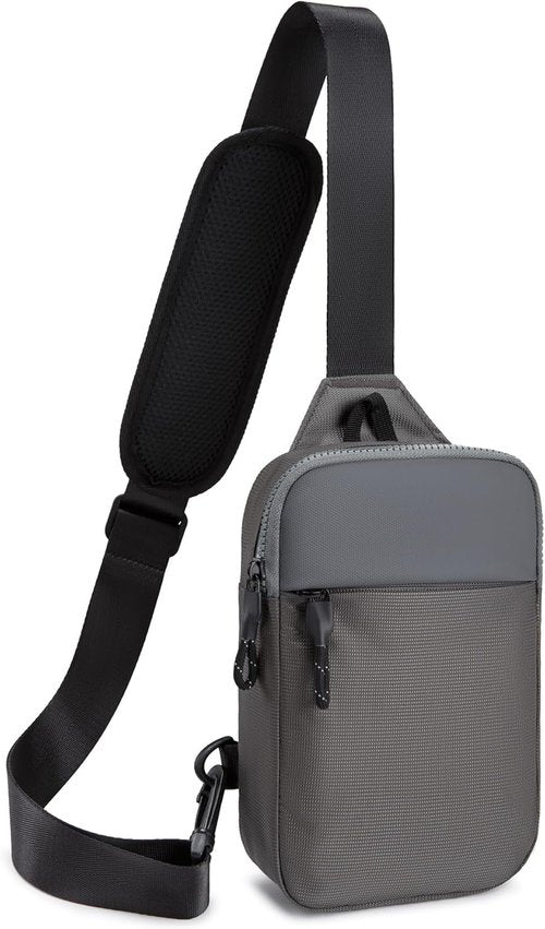 Higouta Mini Sling Bag - RFID Blocking Crossbody Backpack for Travel & Workouts | Unisex Utility Chest Bag