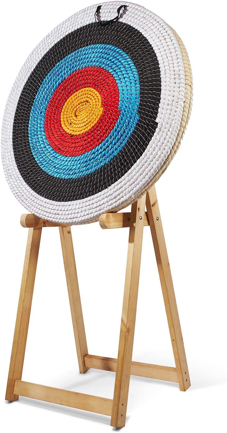 Traditional Hand-Made Straw Archery Target - Ideal Arrow Target for Recurve & Compound Bows