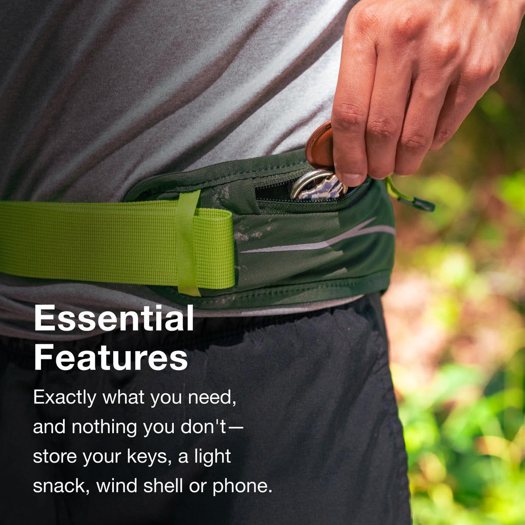 Osprey Duro Dyna LT Hydration Waist Pack for Running, Cascade Blue/Silver Lining