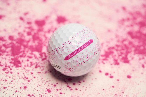 Callaway Golf Supersoft Golf Balls - 2023 Pink Splatter Design for Ultimate Performance