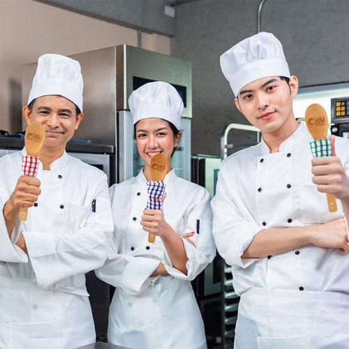 Gosknor 3pcs Chili Cook Off Prizes, 1st 2nd 3rd Place Wooden Spoon Award Cooking Trophy Set Cooking Competition Trophy Chili Cookoff Decorations Cooking Gifts for Men Women Festivals Supplies