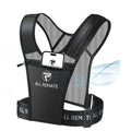 ALL REMATE Lightweight Slim Pullover Design Running Vest with 5 Pockets – Seamless Fit, Breathable Reflective Jogging Gear