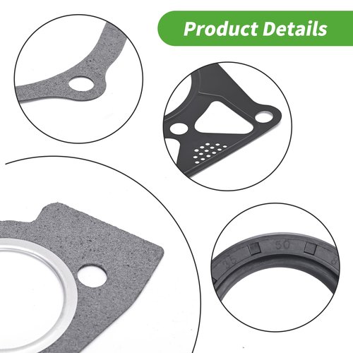 10L0L Golf Cart Gasket Engine Seal Kit for Yamaha G2 G5 G8 G9 G11 1985-1995 Motor Breather Gasket, Replaces OEM J38-15451-01-00, J38-11181-00-00, J38-11193-01-00