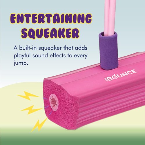 Bounce Pogo Stick for Toddlers | Foam Jumper for Ages 3-8 | Fun Outdoor Jumping Toy - Perfect Birthday Gift