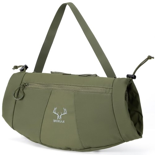 MOXULE Hunting Hand Warmer Muff: Portable Fleece Waist Handwarmer Pouch Insulated Outdoor Gear Cold Weather for Camping, Hiking Green