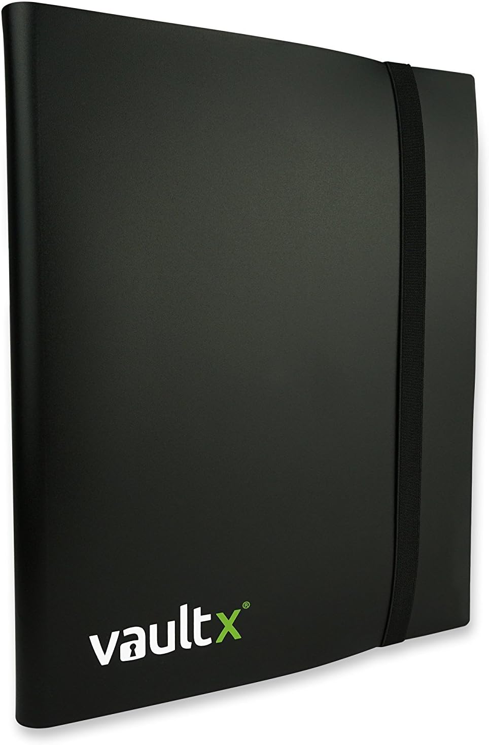Vault X 9 Pocket Trading Card Binder - Holds 360 Cards | Standard Size, 20 Side-Loading Pages, Black