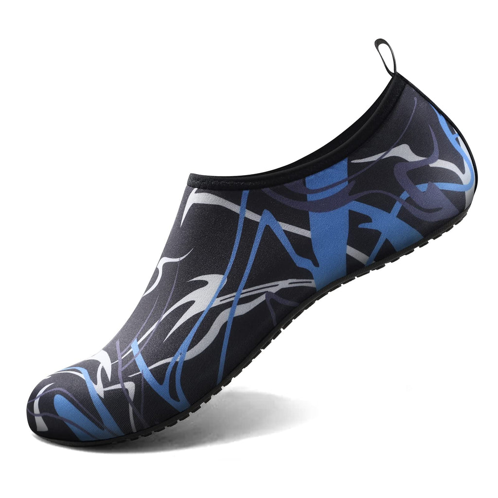 Water Shoes for Women Men Quick-Dry Aqua Socks Swim Beach Barefoot Yoga Exercise Wear Sport Accessories Pool Camping Must Haves Adult Youth Size 7-8Women/6-7Men