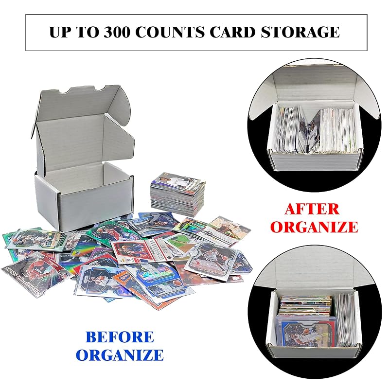 Trading Card Holder Self-Stand Display Case - 21mm Thick, Clear Acrylic (1-Slot)