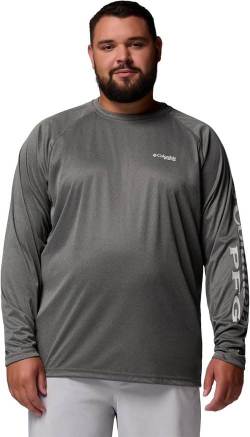 Columbia Men's PFG Terminal Tackle Long Sleeve Fishing Shirt - Quick-Dry, Lightweight Fabric