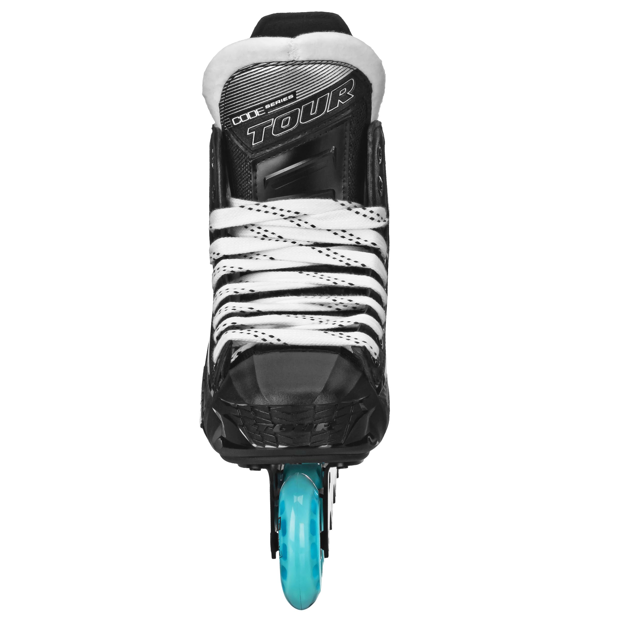 Tour Hockey Code DK9 Roller Hockey Skates, Black, Size 7