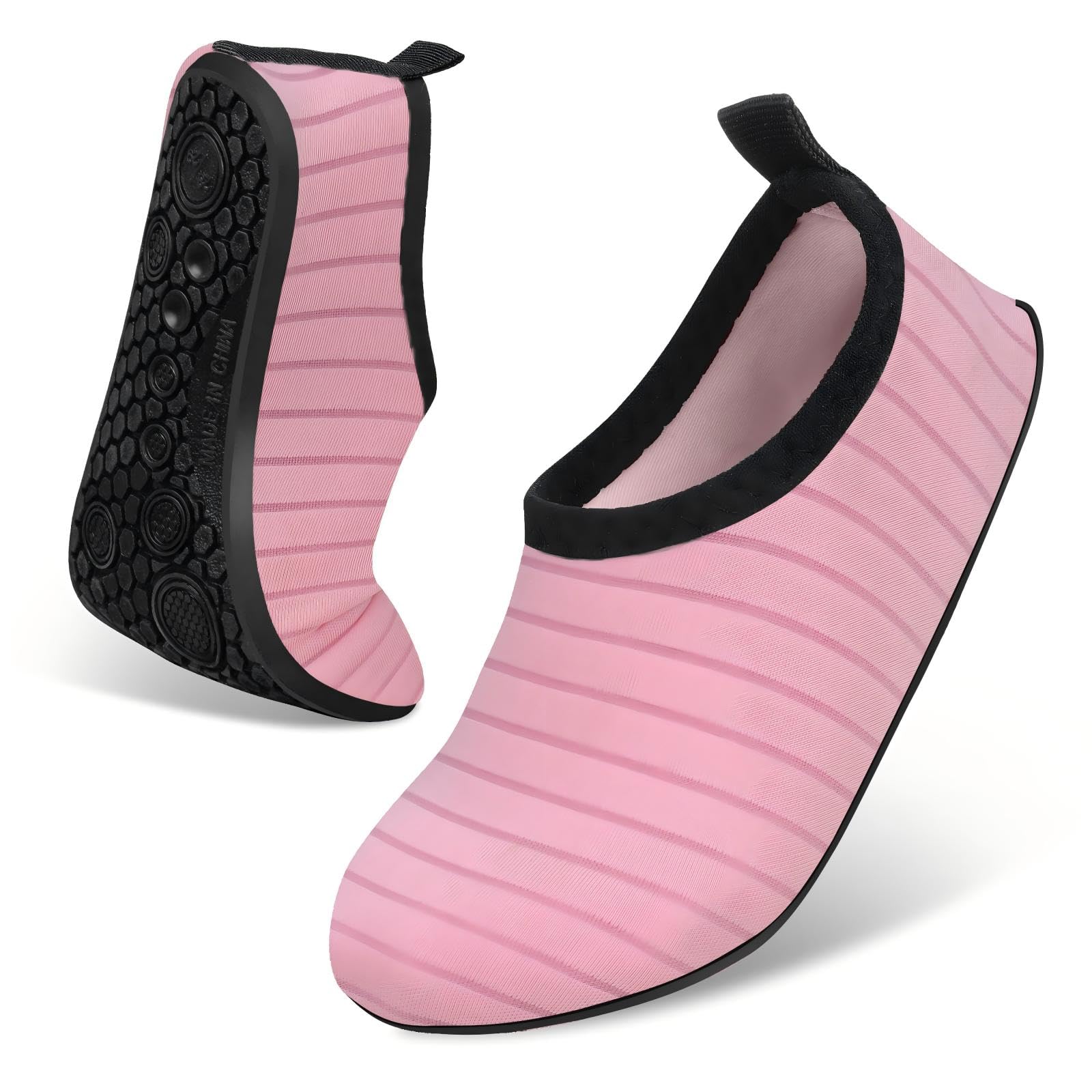 Kids Water Shoes for Boys Girls, Quick Dry Barefoot Aqua Socks for Beach, Swim, Pool Outdoor Sports