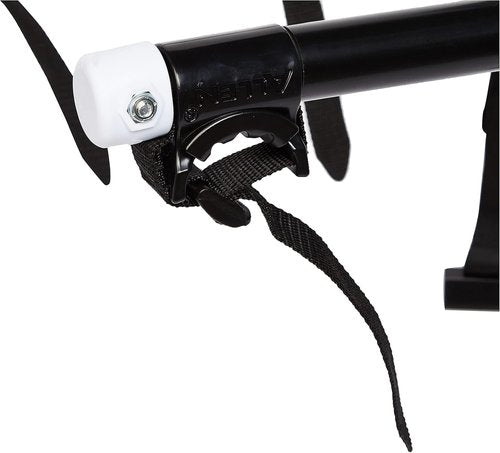 Allen Deluxe 3-Bike Trunk Mount Rack - Durable Black & Silver Design for Easy Transport