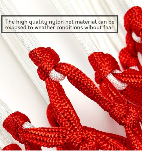KATOP Premium Quality Professional Heavy Duty Basketball Net Replacement - All Weather Anti Whip,Fits Standard Indoor or Outdoor Rims - 12 Loops
