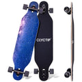 CLYCTIP 41 Inch Longboard Skateboard,9-Ply Maple,ABEC-11 Bearings,Complete Skateboard for Cruising, Carving, Downhill and Free-Style (SKY-01)