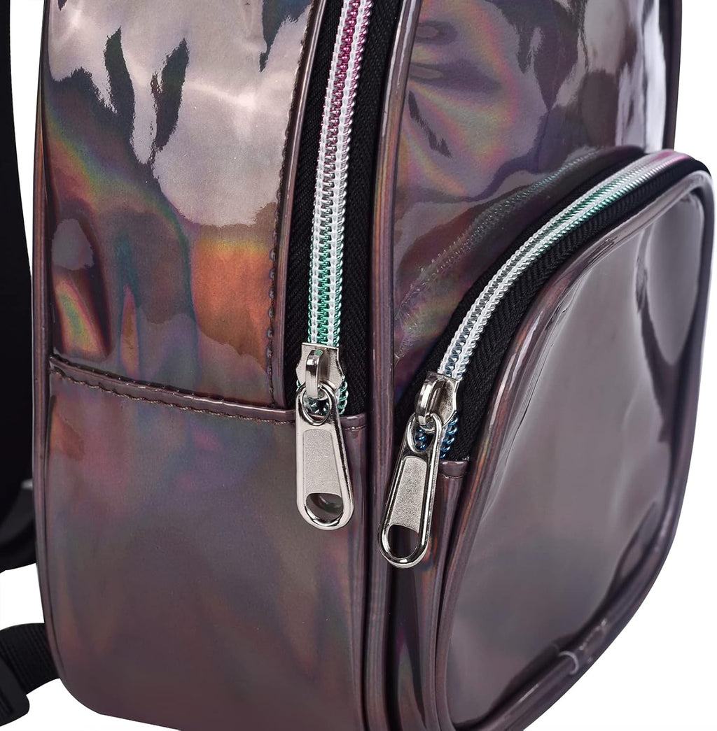 USPECLARE Clear Mini Backpack Stadium Approved for Little Boys & Girls, Transparent Backpack for Concert, Festival, Sport Events