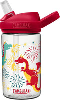 CamelBak Eddy+ Kids Water Bottle - Bite Valve Straw, Eco-Friendly Tritan Renew, 12 oz.