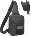 CCW Sling Bag - Concealed Carry Chest Gun Bag for Men & Women | EDC Shoulder Crossbody with Holster