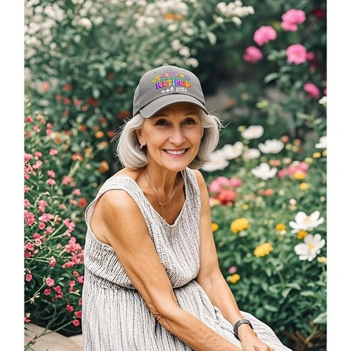 Retirement Gift for Woman Retirement Hats for Women 2026, Funny Retired Gifts for Women, Cool Retirements Gift for Her Grandma Nana Mom Wife, Adjustable Washed Cotton Embroidered Retired Baseball Cap