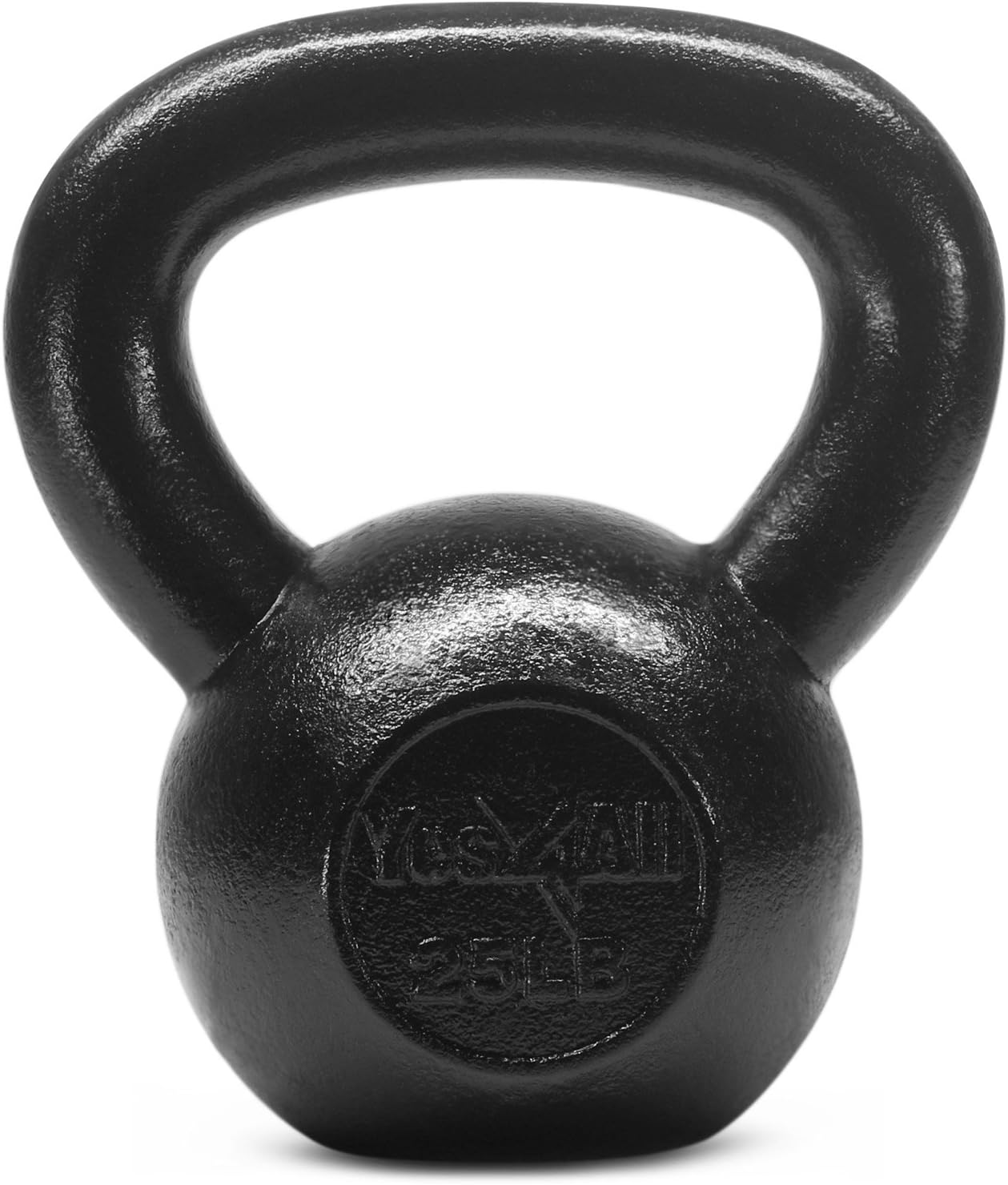 Yes4All Kettlebell Set - Cast Iron Strength Training Weights with Wide Handles | 5-30 LB Options for All Levels