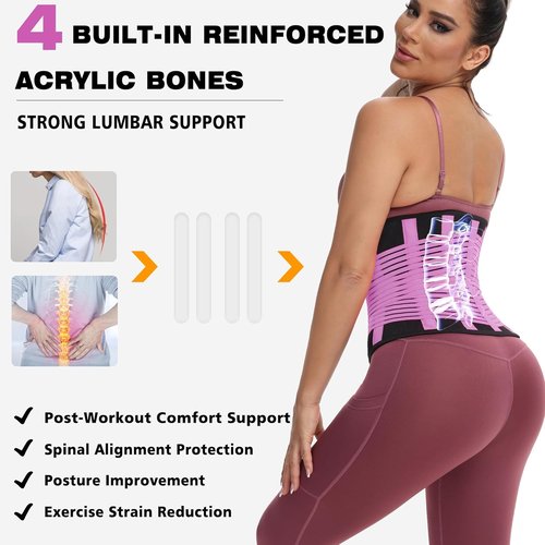 KOOCHY Waist Trainer - Adjustable Sweat Band for Tummy Control & Weight Loss | Unisex Fitness Belt