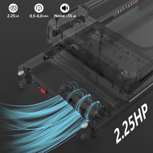 GOYOUTH Electric Treadmill - 2 in 1 Under Desk Motorized Exercise Machine with Remote & LED Display
