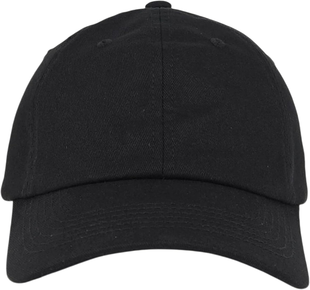 Classic Dad Hat - Cotton Low-Profile Baseball Cap | Adjustable, Breathable & Packable
