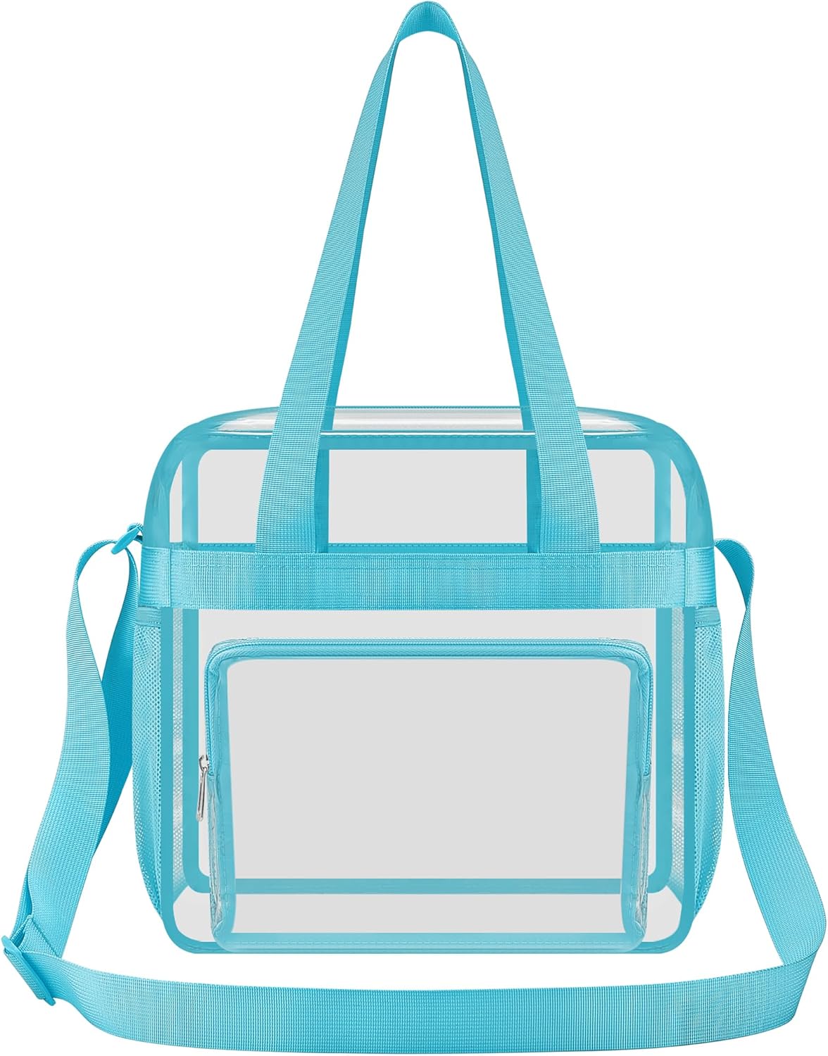 XCU Clear Stadium Bag - Approved 12x6x12 Clear Tote for Events, Work, Sports & Concerts