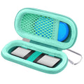 khanka Hard Case for AliveCor KardiaMobile ECG Monitor, Fits KardiaMobile 6L/6L Max, 6-Lead Personal EKG Device, Portable Heart Monitor Storage (Case Only)（Teal）
