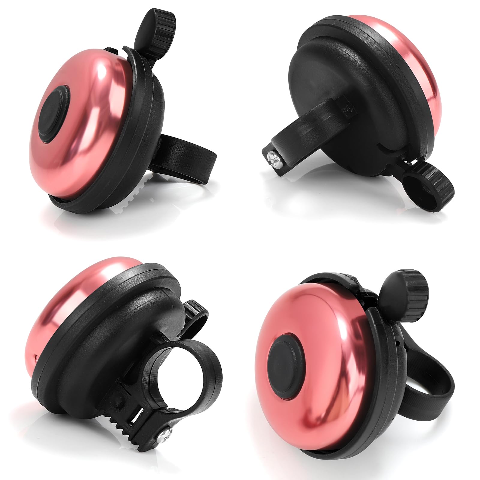 Accmor Classic Bike Bell, Aluminum Bicycle Bell, Loud Crisp Clear Sound Bicycle Bike Bell for Adults Kids