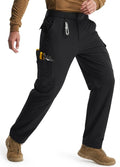 Libin Men's Cargo Pants - Water-Resistant Tactical Hiking Trousers with 9 Pockets | Stretch Fit
